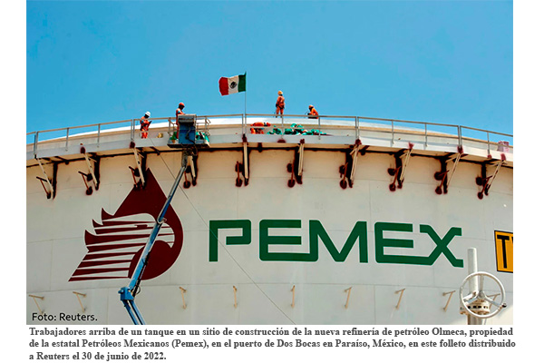 Pemex ejecuta su inversión más alta en una década en medio de los altos