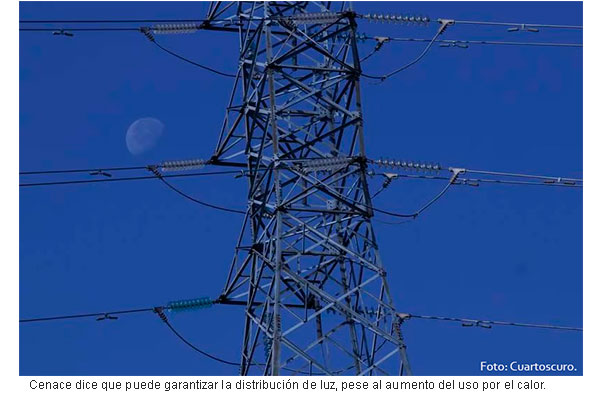 Onda de calor: Sube la demanda de electricidad, pero Cenace garantiza abasto