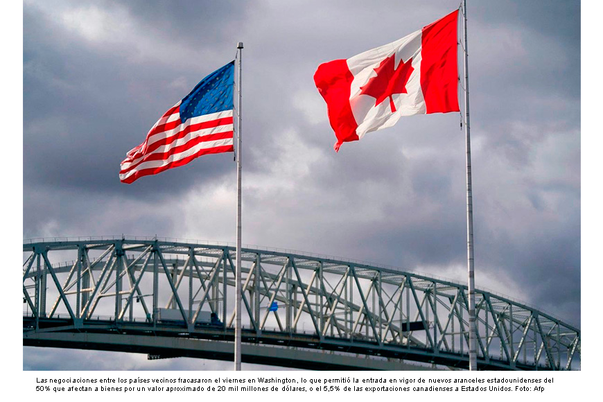 Ontario amenaza a Estados Unidos con cortarle electricidad y minerales críticos