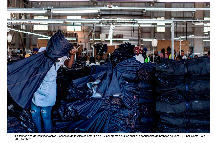 La industria manufacturera inició débil en 2026