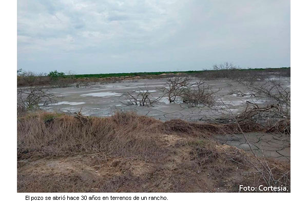 Pozo de gas natural amenaza al ecosistema en Tamaulipas