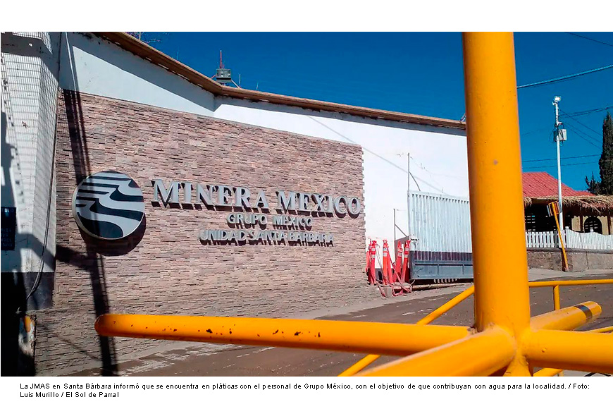 Santa Bárbara lidera producción estatal de plomo, cobre y zinc en acumulado a marzo 2026