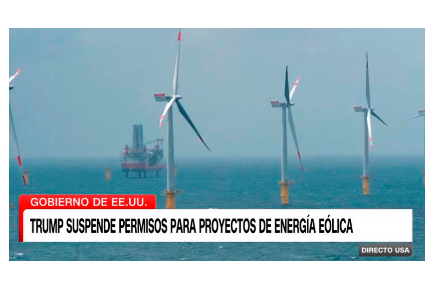 Trump dijo que la energía eólica es para "estúpidos". Esto hicieron los países europeos cinco días después
