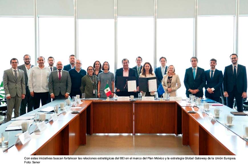 Banco Europeo de Inversiones impulsará financiamiento para proyectos de energía en México