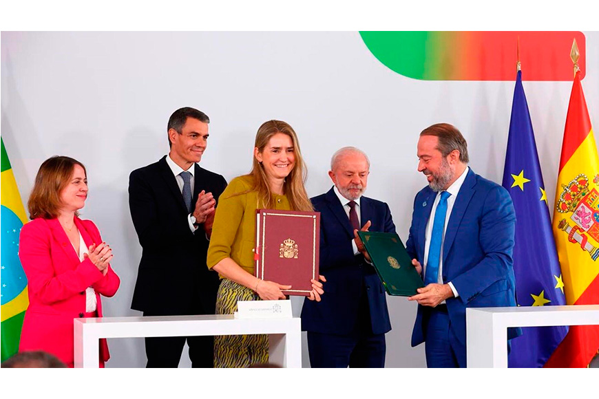 España y Brasil firman un acuerdo sobre minerales fundamentales para reforzar la cooperación estratégica en energías renovables