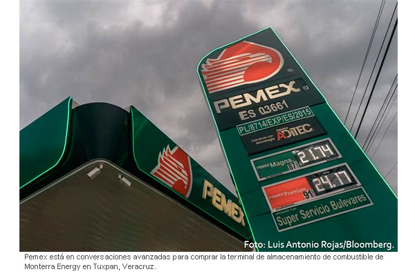 Pemex, de compras: pagaría 320 millones de dólares por terminal de almacenamiento en Tuxpan