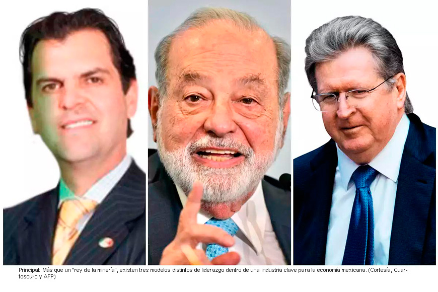 Carlos Slim vs. Germán Larrea vs. Alejandro Baillères: ¿quién es el rey de la minería en México?