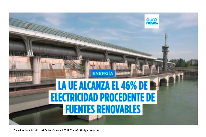 Dinamarca, Portugal y Lituania lideran la UE, donde la electricidad renovable alcanza el 46%