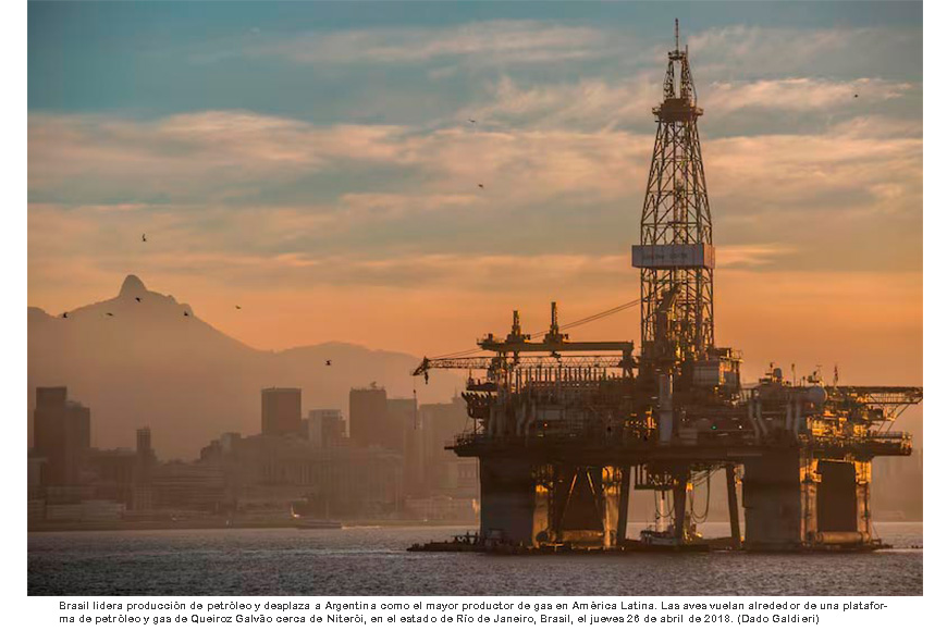 Brasil lideró producción de petróleo y desplazó a Argentina como mayor productor de gas en América Latina