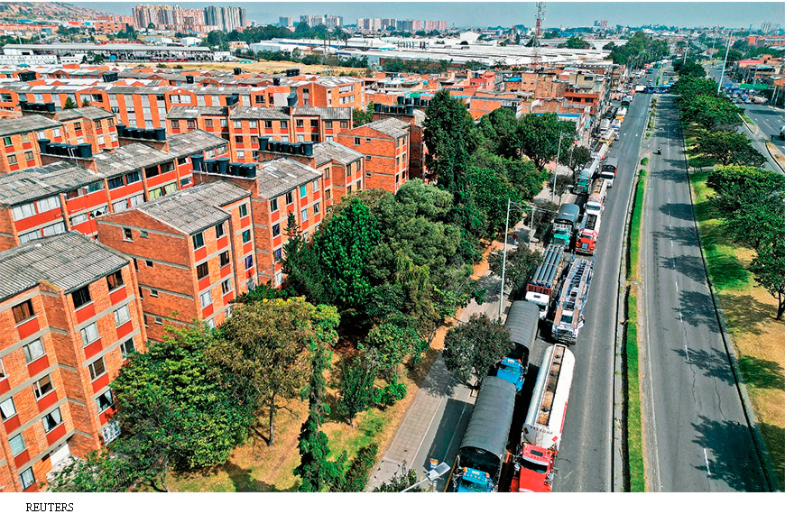 Internacional: Manifestaciones provocarán escasez de combustible: Ecopetrol