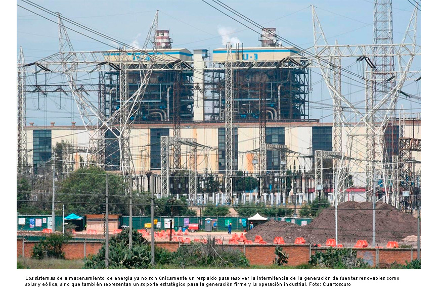 Sistemas de almacenamiento de energía respaldan todo tipo de generación: expertos
