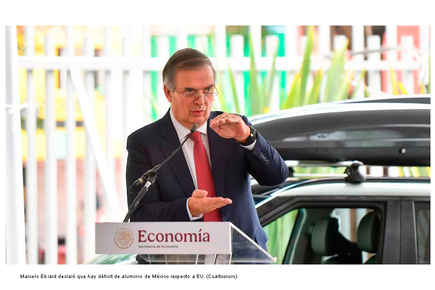 Revisión del T-MEC: México pide pausa de aranceles al acero y autos; ‘aplícame un descuento’, pide Ebrard