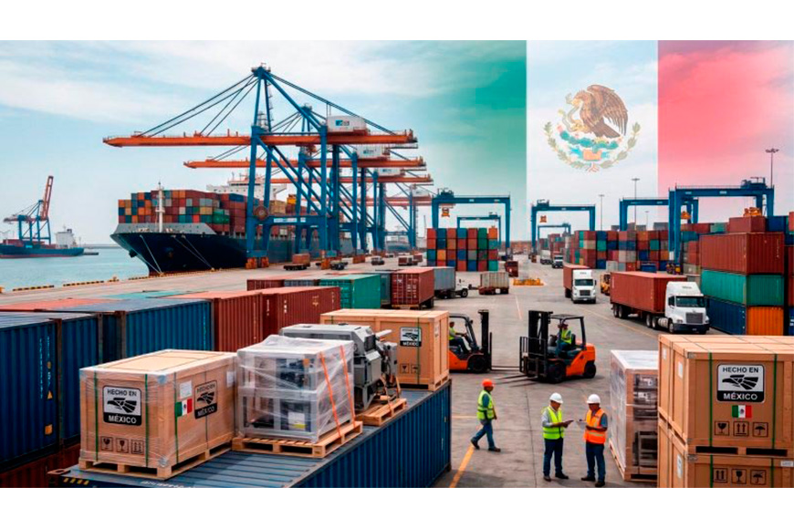 Impulso Industrial: Manufactura y alta tecnología disparan el comercio exterior de México