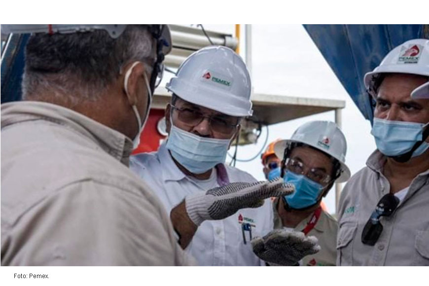 Crece 6.35% producción de hidrocarburos líquidos de Pemex en primera mitad de 2023