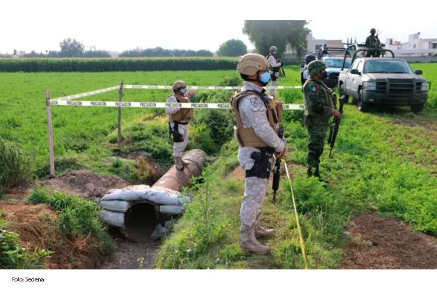 Baja despliegue de militares para combatir el huachicoleo