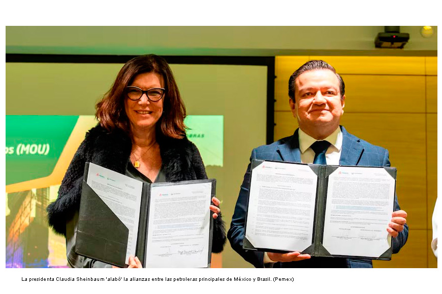 Petrobras se expande a México: Firma acuerdo con Pemex para explorar el Golfo y elevar producción