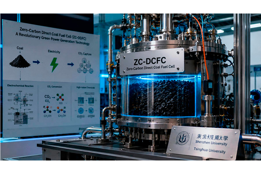 Investigadores chinos crean una pila de combustible 100% limpia de emisiones de carbono que transforma el carbón en electricidad sin necesidad de quemarlo