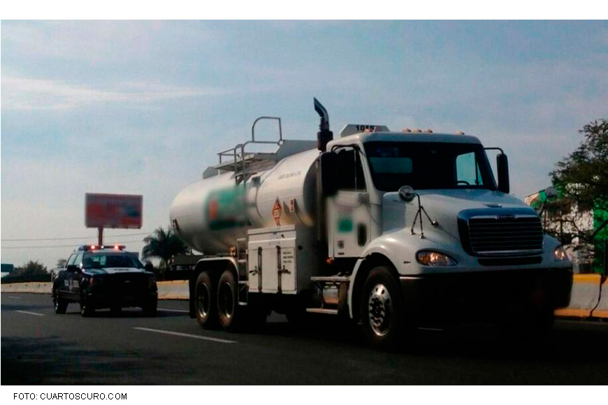 Vehículos que transportan combustible deben portar código QR