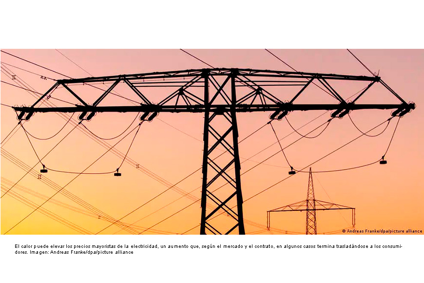 El calor extremo lleva al límite las redes eléctricas