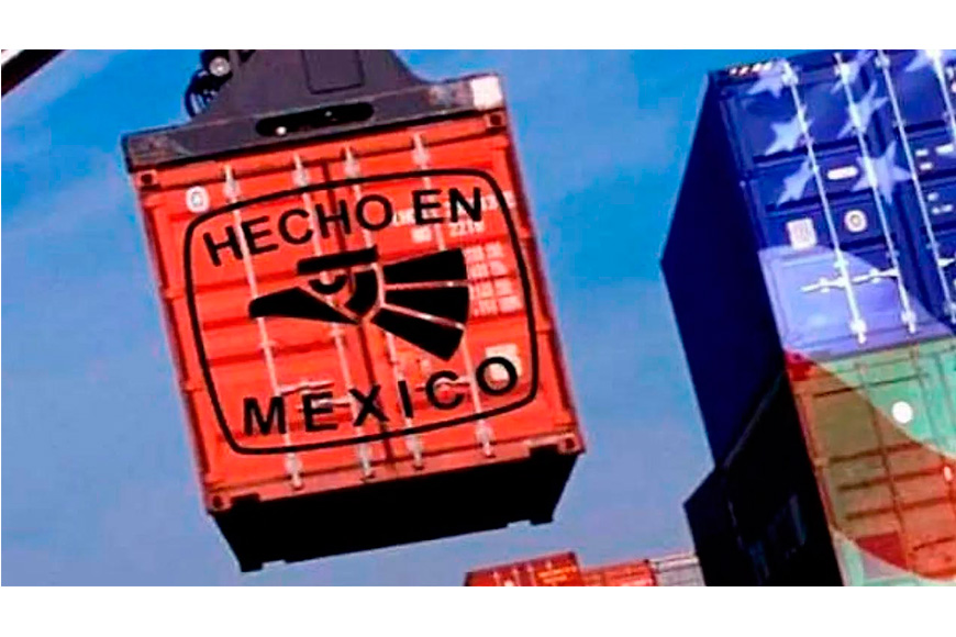 Exportaciones mexicanas de productos baten récord con alza de 43.7%, su mejor dinamismo desde 2021