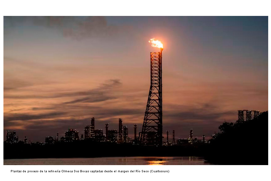Pemex rompe racha: refinación de crudo cae por debajo del millón de barriles diarios en mayo