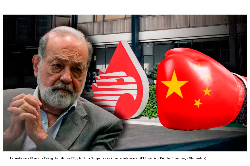 Slim, China y BP se ‘pelean’ por Pemex: 28 empresas, interesadas en contratos mixtos