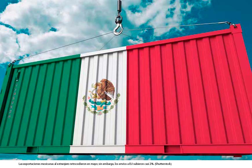 Petróleo y autos ‘arrastran’ a las exportaciones de México: Caen 0.4% en mayo