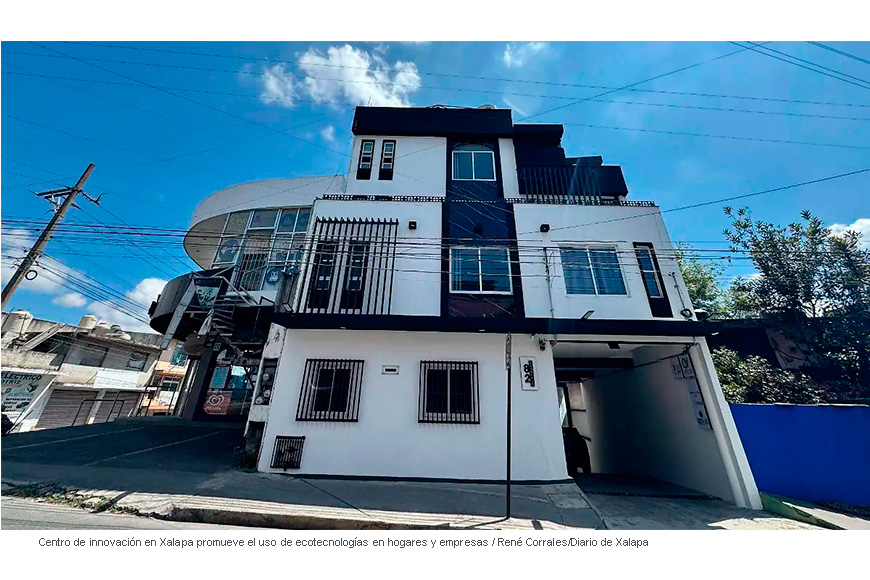 Capital Verde, edificio autosustentable en Xalapa que produce energía solar y capta 60 mil litros de agua de lluvia