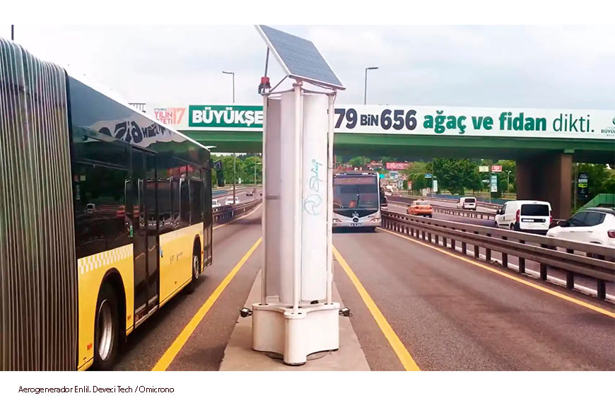 Internacional: El revolucionario aerogenerador para carreteras que convierte el tráfico en electricidad