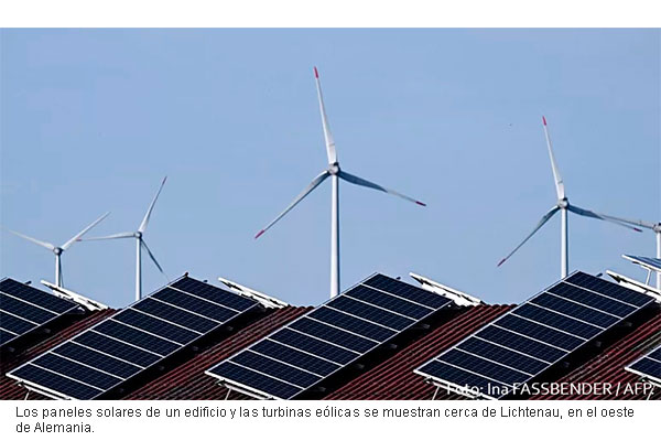 La eólica y la energía solar superan a los combustibles fósiles en la UE