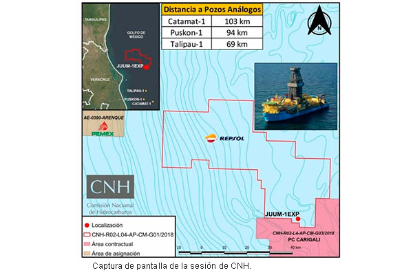 Sanciona CNH con 36 mdd a Repsol por incumplimiento de contrato