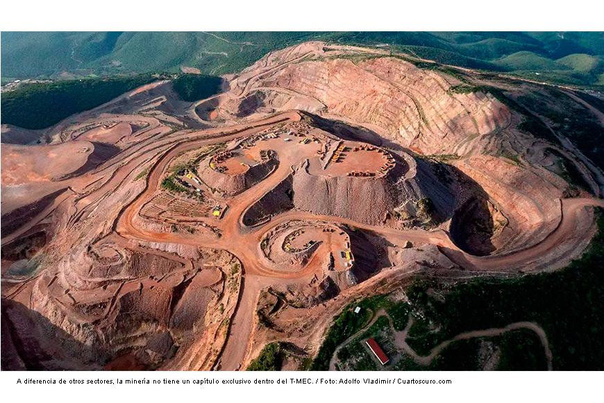 Camimex exige incluir a la minería en el T-MEC 