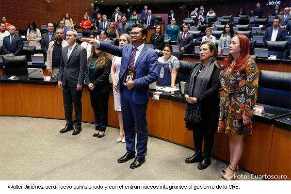 Walter Julián Ángel Jiménez ‘recibe luz verde’ del Senado como nuevo comisionado de la CRE