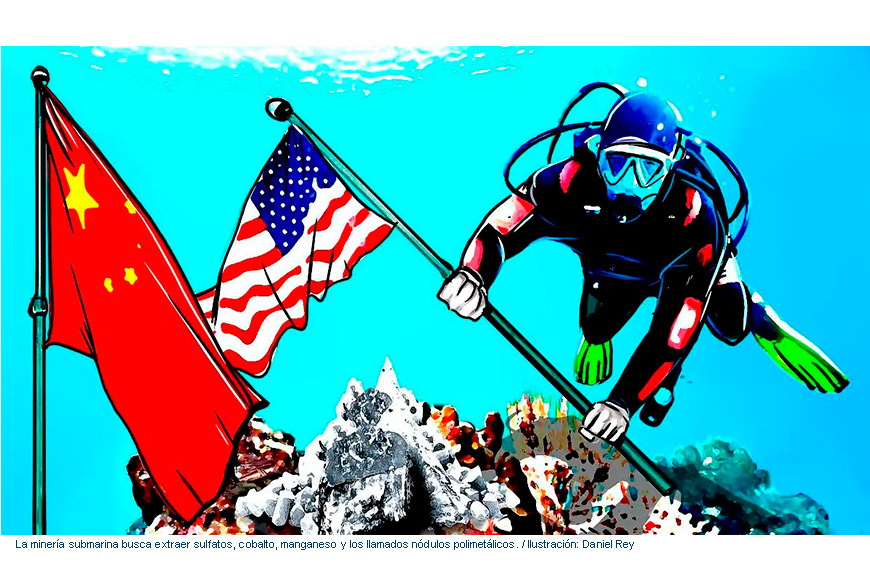 Minería submarina: la nueva disputa geopolítica que rodea a México