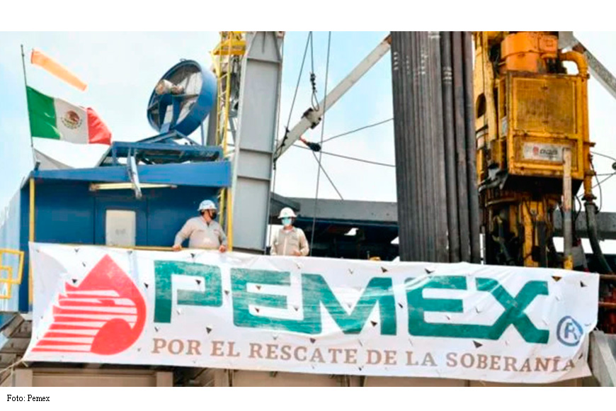 Producción de Pemex cae a nivel no visto en 45 años