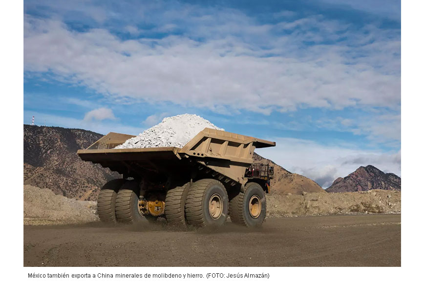 El negocio del que no se habla: la venta de minerales de México a China