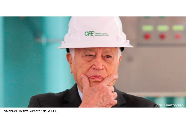 CFE adeuda 24,800 mdd; subsidio a tarifas de luz se ha comido $402 mil millones del erario